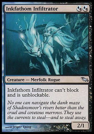 Inkfathom Infiltrator (Shadowmoor) Trading Card