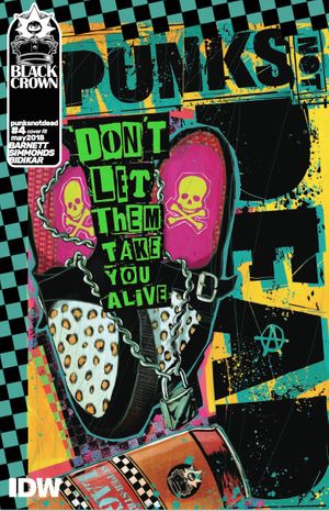 Punks Not Dead #4 (10 Copy Cover)