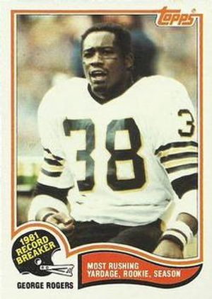 George Rogers 1982 Topps #5