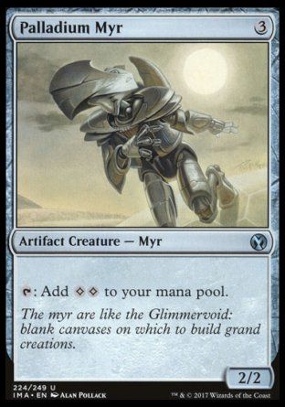 Palladium Myr (Iconic Masters) Trading Card