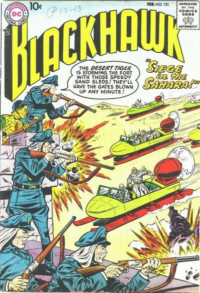 Blackhawk #121 Comic
