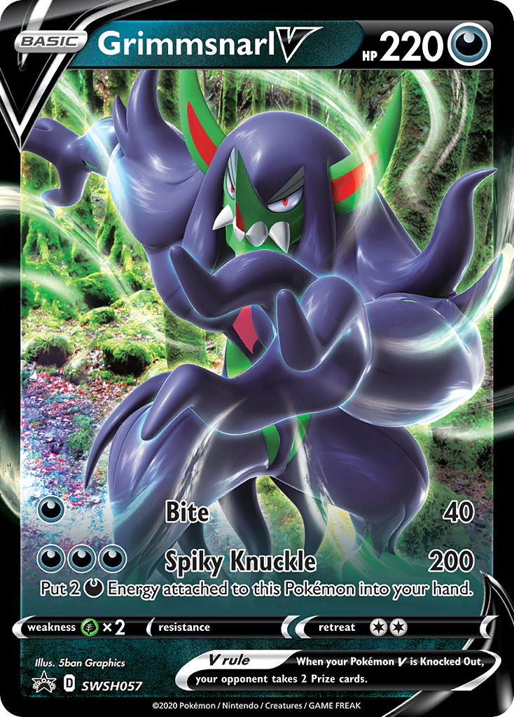 Grimmsnarl V (SWSH057) - SWSH Black Star Promos Pokémon Card