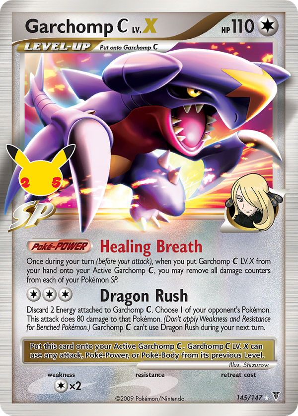 Garchomp C LV.X (145/25) - Celebrations: Classic Collection