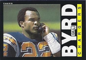 Gill Byrd 1985 Topps #369 Sports Card