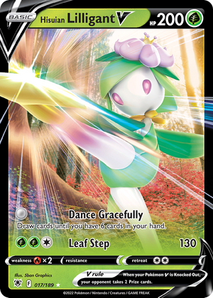 Hisuian Lilligant V (17/189) - Astral Radiance