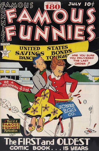 Famous Funnies #180 Comic