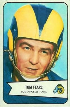 Tom Fears 1954 Bowman #20 Sports Card