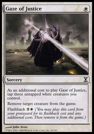 Gaze of Justice (Time Spiral) Trading Card