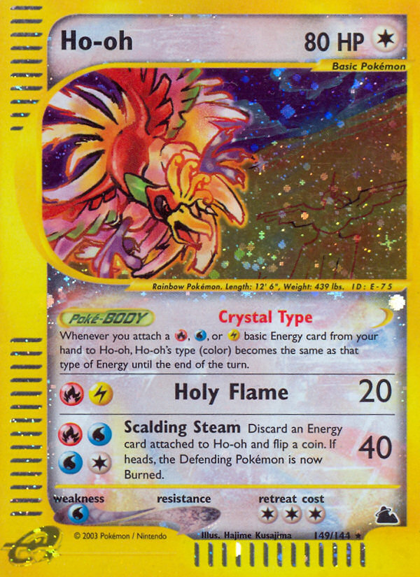 Ho-oh (149/144) - Skyridge Pokémon Card