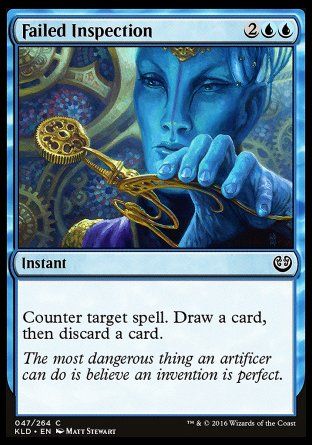 Failed Inspection (Kaladesh) Trading Card