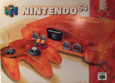 Nintendo 64 Console [Fire] Video Game