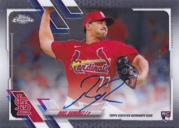 Roel Ramirez 2021 Topps Chrome - Rookie Autographs Baseball #RA-RR Sports Card