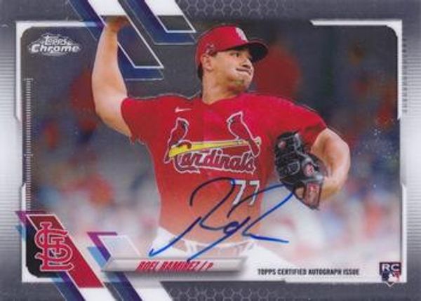 Roel Ramirez 2021 Topps Chrome - Rookie Autographs Baseball #RA-RR