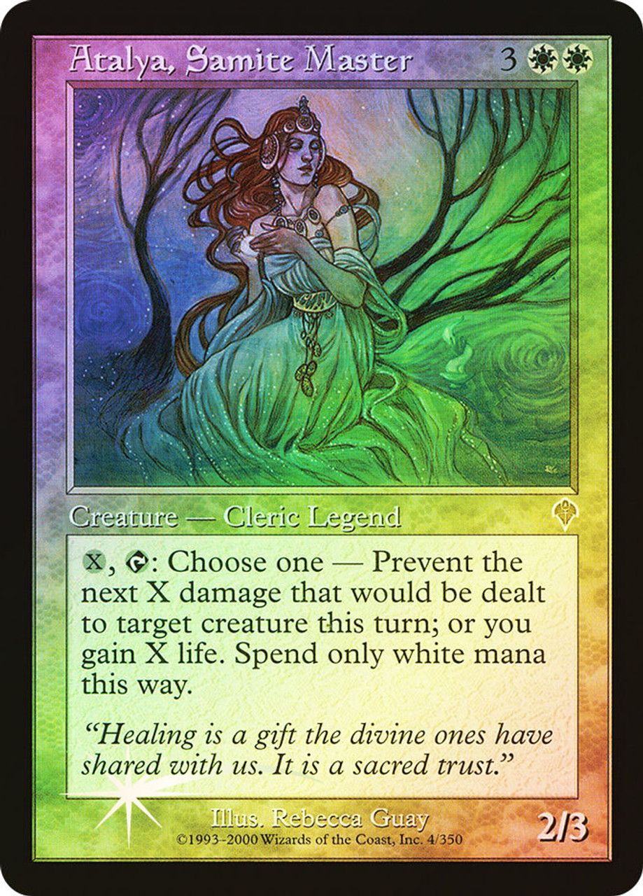 Atalya, Samite Master (Invasion - Foil) Trading Card