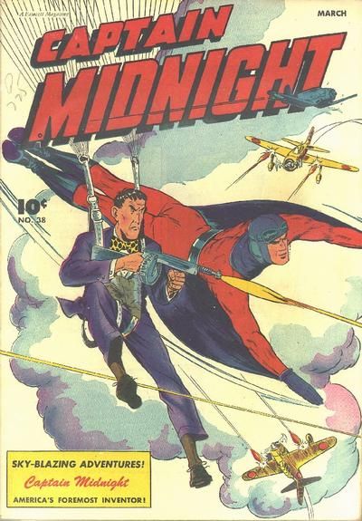 Captain Midnight #38 Comic