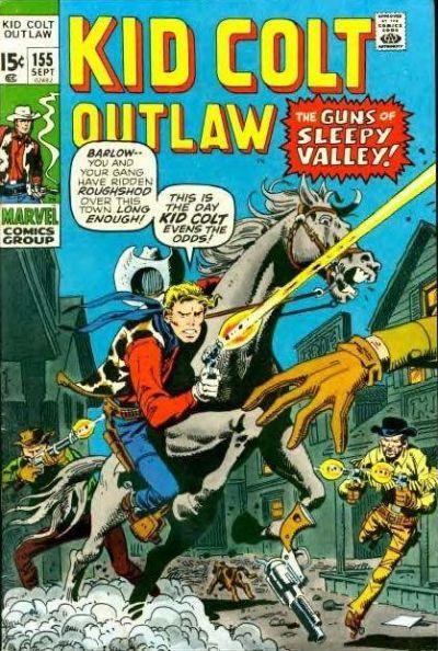 Kid Colt Outlaw #155 Comic