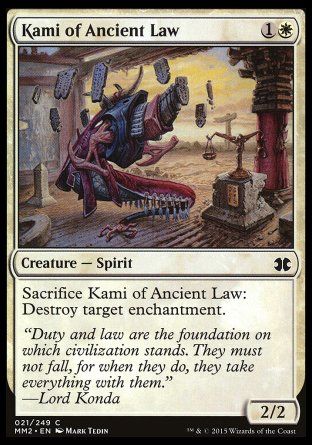 Kami of Ancient Law (Modern Masters 2015) Trading Card