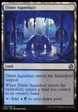 Dimir Aqueduct (Iconic Masters) Trading Card