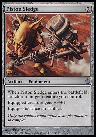 Piston Sledge (Mirrodin Besieged) Trading Card