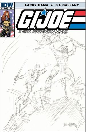 G.I. Joe: A Real American Hero #214 (10 Copy Cover)