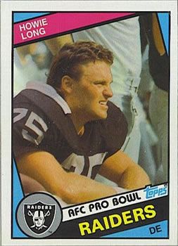 Howie Long 1984 Topps #111 Sports Card