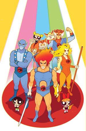 ThunderCats / The Powerpuff Girls #4 (Cvr J Inc 1:15 Paulina Ganucheau Virgin Variant)