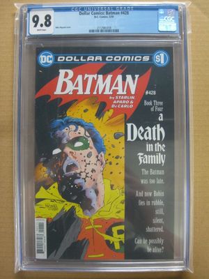 DC Comics Batman v1 427 428 429 1st Print VF/NM 9.0 Death in the Family 