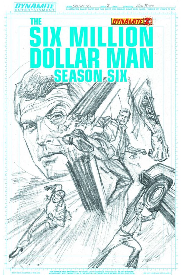 Six Million Dollar Man Season 6 #2 (15 Copy Ross Incv)