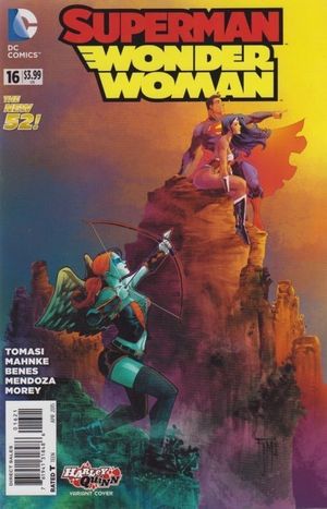 Superman Wonder Woman #16 (Harley Quinn Variant Cover)