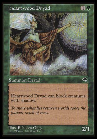 Heartwood Dryad (Tempest) Trading Card