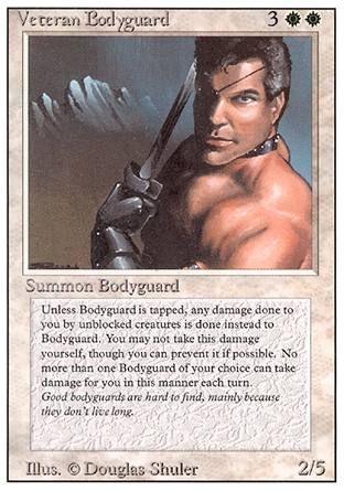 Veteran Bodyguard (Revised Edition) Trading Card