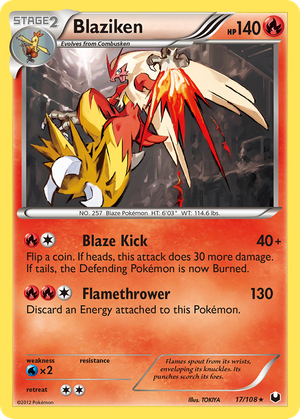 Blaziken (17/108) - Dark Explorers