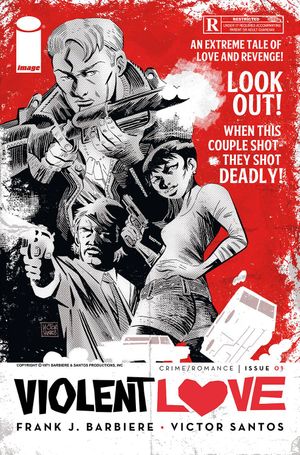 Violent Love #1 (Cover B Santos)