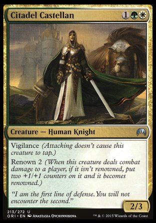 Citadel Castellan (Magic Origins) Trading Card