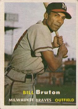 Bill Bruton 1957 Topps #48 Sports Card