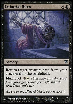 Unburial Rites (Innistrad) Trading Card