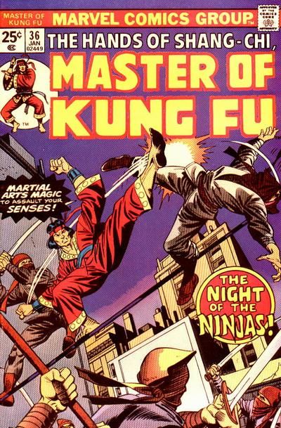 Master of Kung Fu #36 Comic