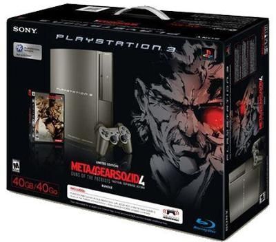 Sony Playstation 3 [40 GB] [Metal Gear Solid Bundle]