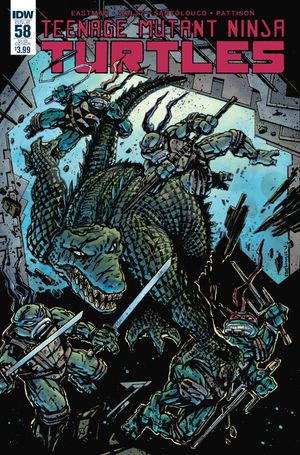 Teenage Mutant Ninja Turtles #58 (Subscription Variant)