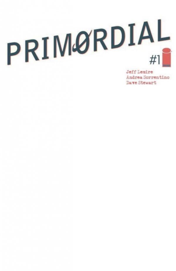 Primordial #1 (Cover E Blank Cover)