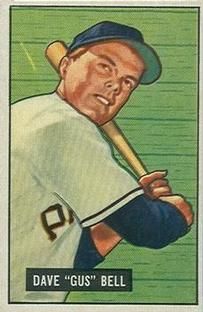 Dave Bell 1951 Bowman #40 Sports Card