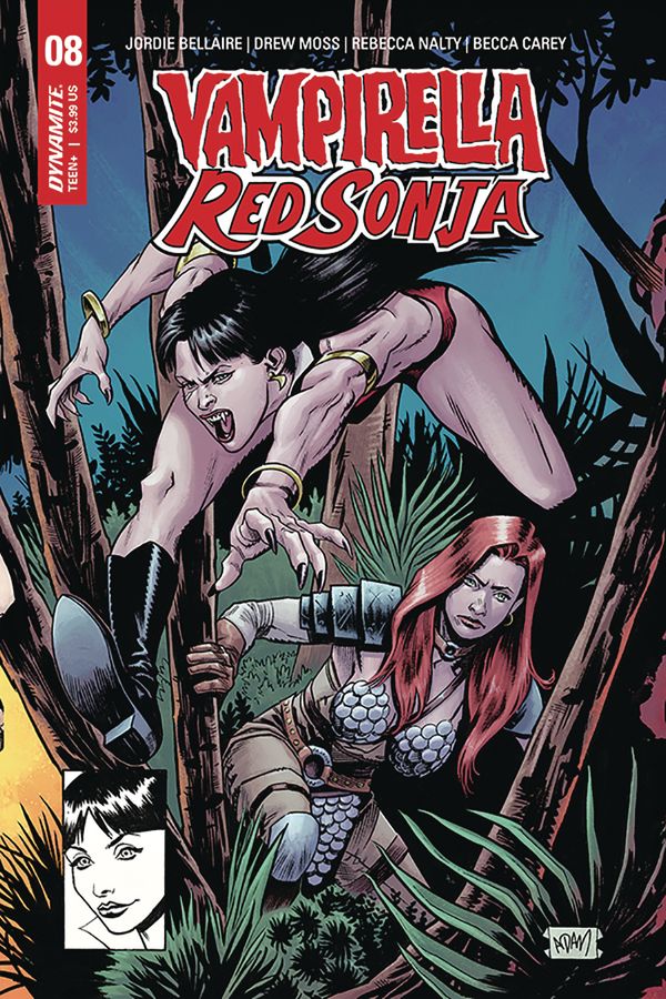 Vampirella Red Sonja #8 (7 Copy Gorham Homage Cover)