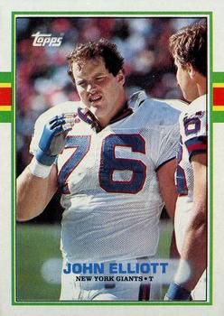 John Elliott 1989 Topps #179 Sports Card