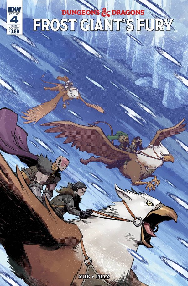 Dungeons & Dragons Frost Giants Fury #4 (Subscription Variant)