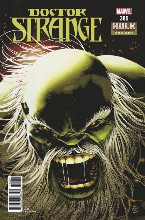 Doctor Strange #385 (Deodato Jr Hulk Variant Leg)