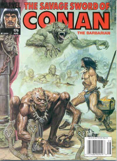 The Savage Sword of Conan #176 Comic