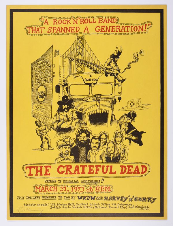 Grateful Dead War Memorial Auditorium 1973
