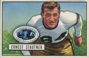Ernest Stautner 1951 Bowman #96 Sports Card