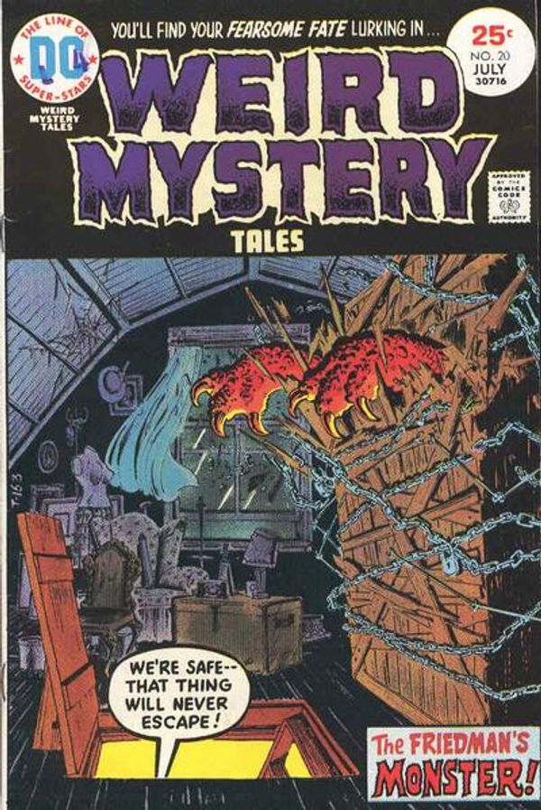 Weird Mystery Tales #20