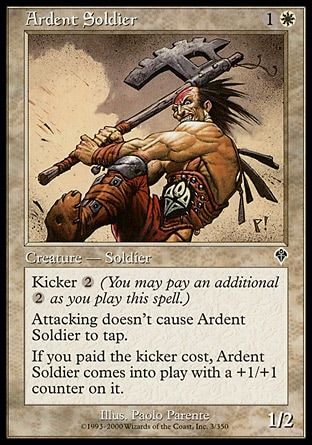 Ardent Soldier (Invasion) Trading Card